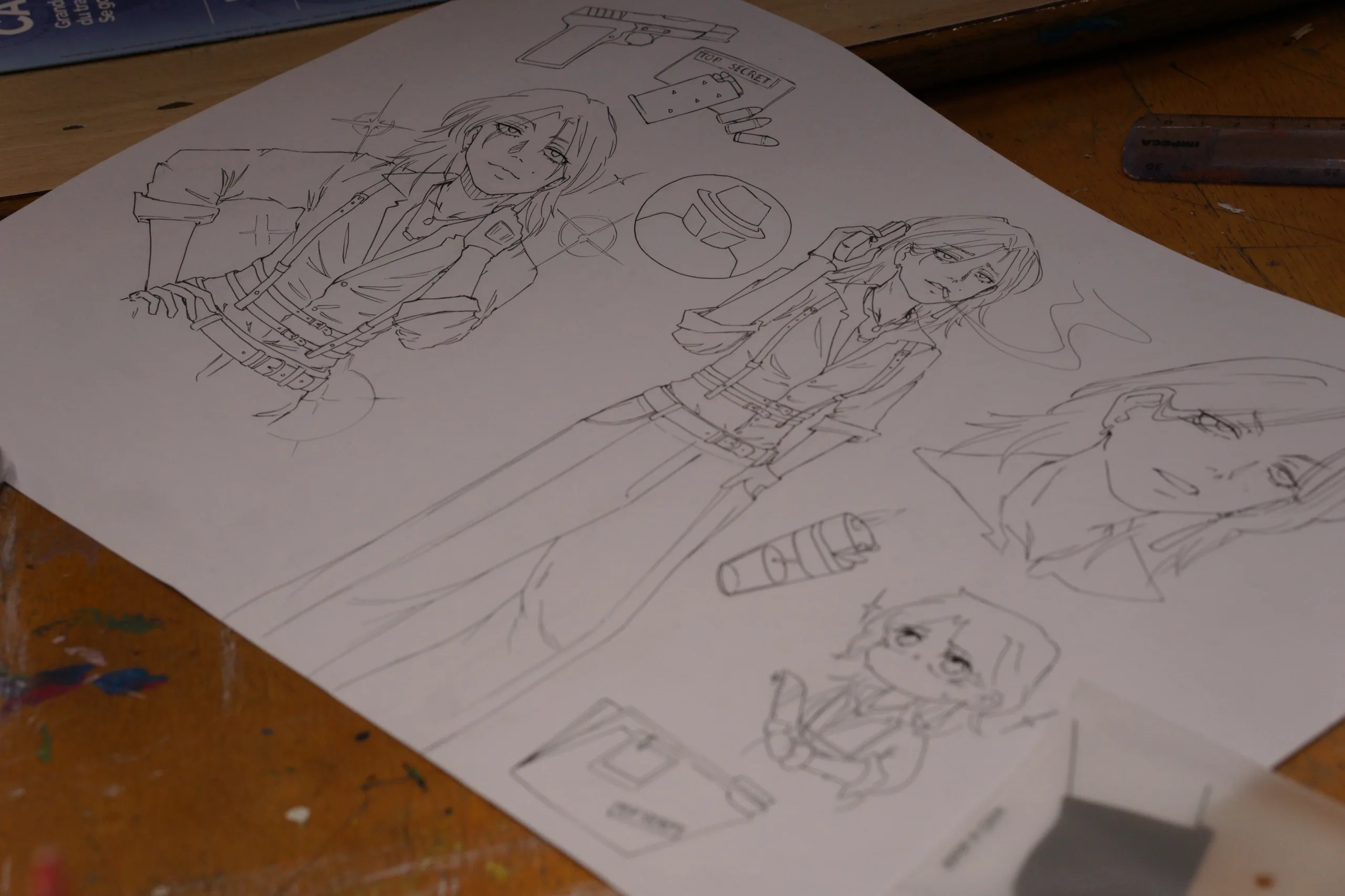 Illustration du cours Dessin ados 11–14 ans